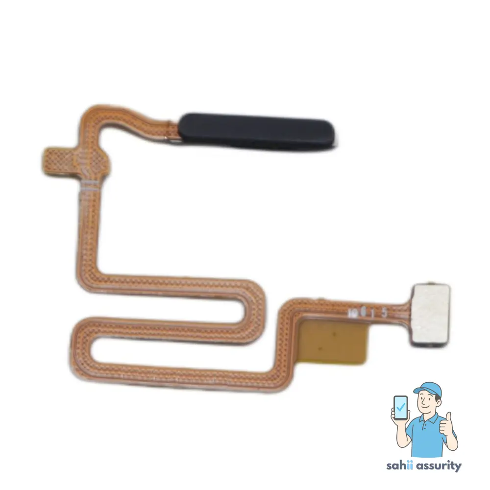 Fingerprint Sensor with Flex Cable for Realme 8s 5G Black